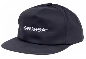 Šiltovka SUBROSA CROSSED SNAPBACK