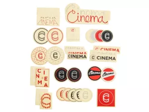 Nálepky BMX CINEMA ASSORTED