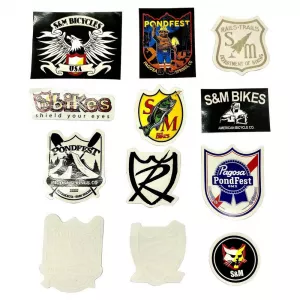 Nálepky BMX S&M 12-PACK