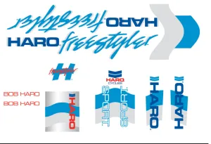 Nálepky HARO SPORT 1985