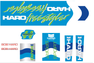 Nálepky HARO SPORT 1985