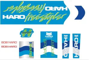 Nálepky HARO SPORT 1985