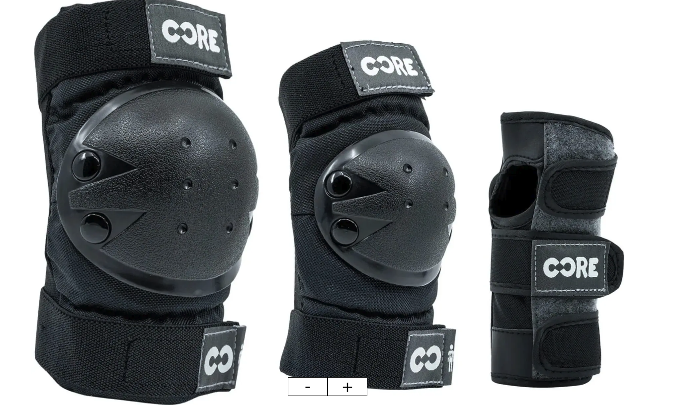 Set chráničů CORE JUNIOR 3-PACK